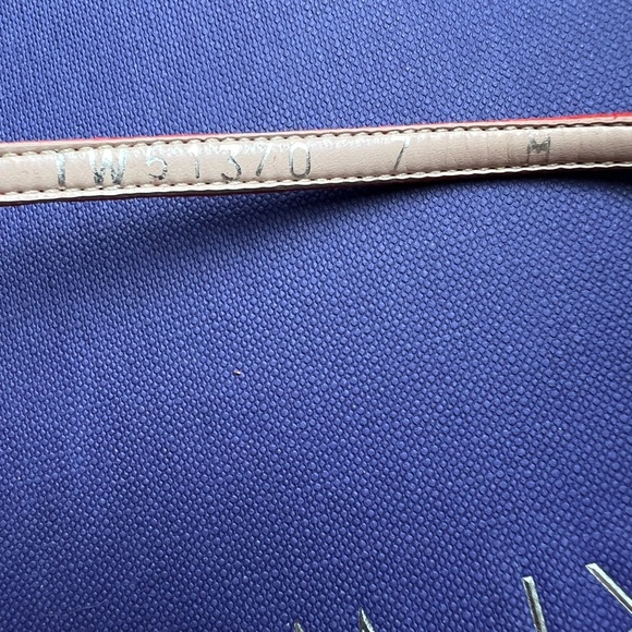 Stuart Weitzman Nudistsong Pimento Suede Strappy Stilettos Size 7 Woman’s - Picture 9 of 9